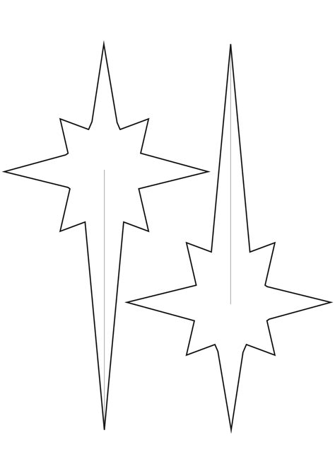 6 Best Images of Fancy Christmas Star Template Printable - Free ...