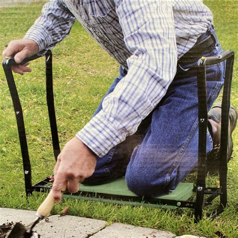 Folding Kneeler Bench (Green) – Garden › Anything Grows