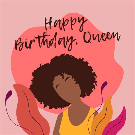 Happy Birthday Queen African American Birthday Card | Boomf