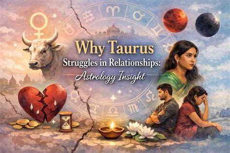 Why Taurus Struggles in Relationships: Astrology Insight - JyotishGram