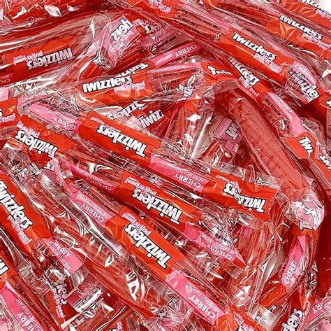 Twizzlers Pull 'n' Peel Cherry Licorice, Individually Wrapped Candy ...