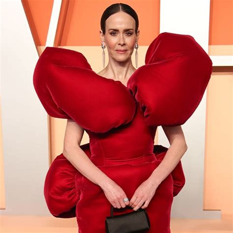 Oscars 2025: Sarah Paulson's Vanity Fair Red Carpet Dress