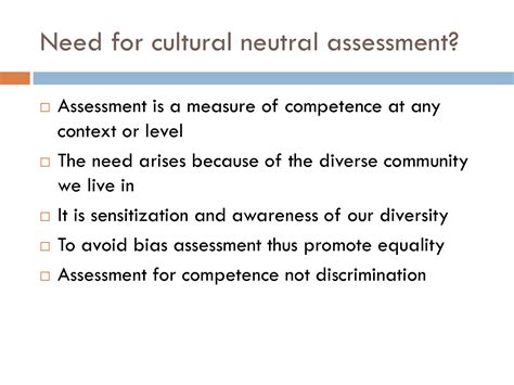 SOLUTION: Cultural Neutral Assessment.pptx Final - Studypool