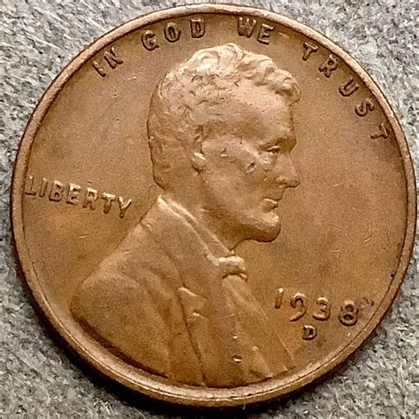 1938 Penny Value: are “D”, “S”, No mint mark worth money?