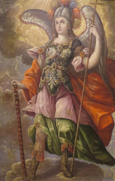 Saint Michael Painting at PaintingValley.com | Explore collection of ...