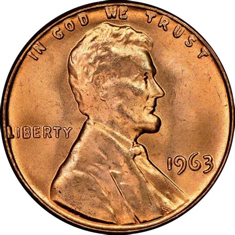 1963 Penny Value (Price Chart, Error List, History & Varieties)