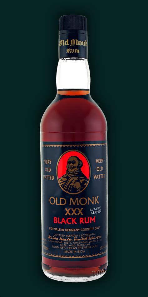 Old Monk XXX Black Rum, 16,95 € - Weinquelle Lühmann