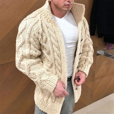 Mens Jacket With Knitted Sleeves at Amanda White blog