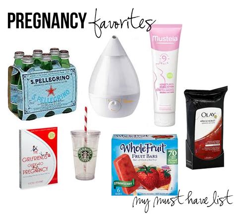 Pregnancy Must Haves