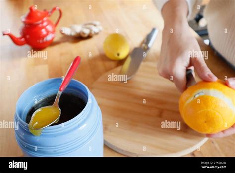 Hot tea honey process hi-res stock photography and images - Alamy
