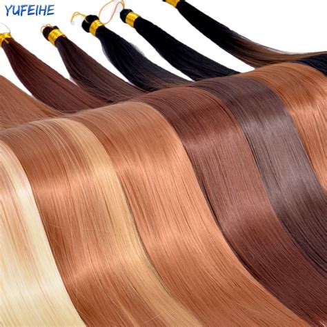 26-Inch-Bone-Straight-Braiding-Hair-Synthetic-Crochet-Braids-Hair ...