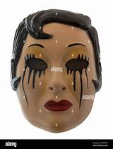 Black detailed woman face hi-res stock photography and images - Alamy