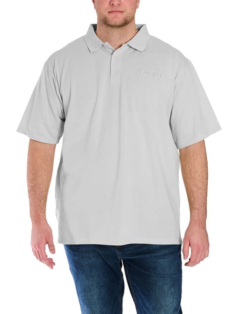 Wrangler Men's Big and Tall Polo Shirt ,Big sizes up to 6XL and Tall ...
