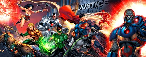 Justice League - English walls