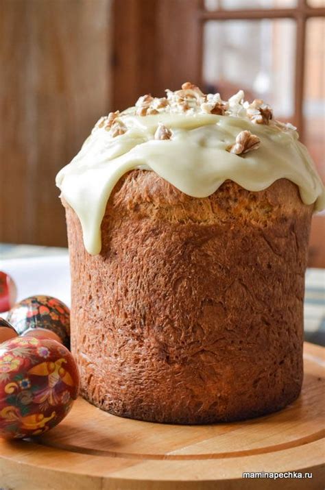 Пасхальный кулич с белым шоколадом • домашний рецепт. С фото!