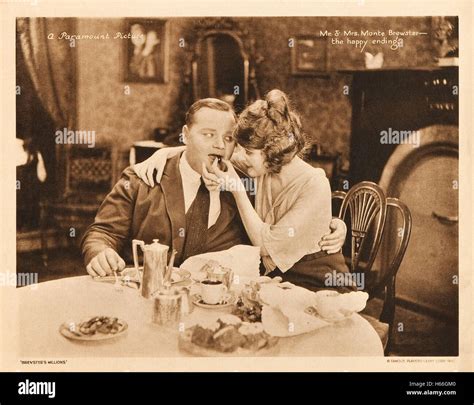 Brewster's Millions (1921) - Movie Poster Stock Photo - Alamy
