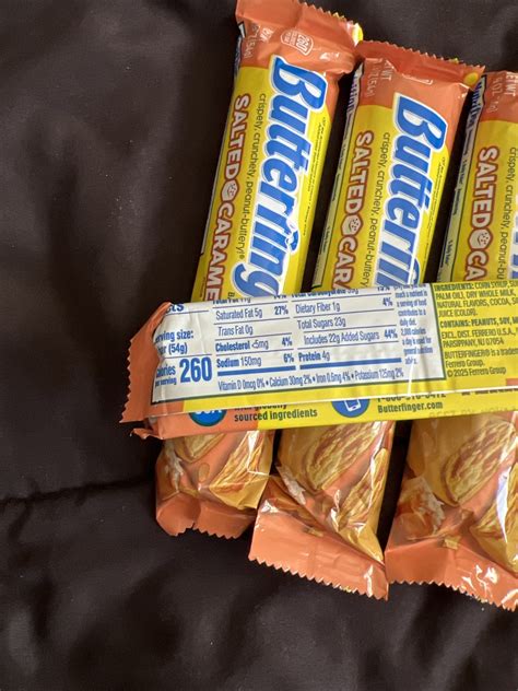 1.9oz Butterfinger Salted Caramel Single Candy Bar First Flavor In 10 ...