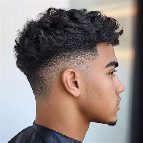 Blowout Taper with Textured Fringe and Other Blowout Styles for Men