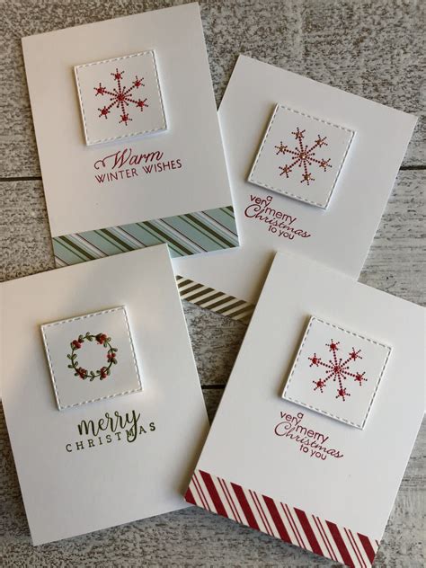 Christmas cards | Simple christmas cards, Christmas cards handmade, Diy ...