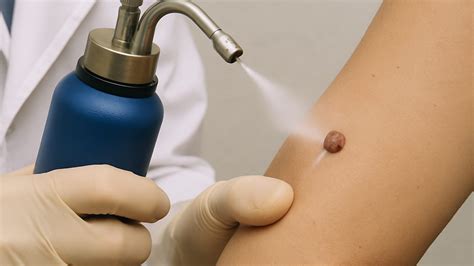 Fibrous Papule Removal