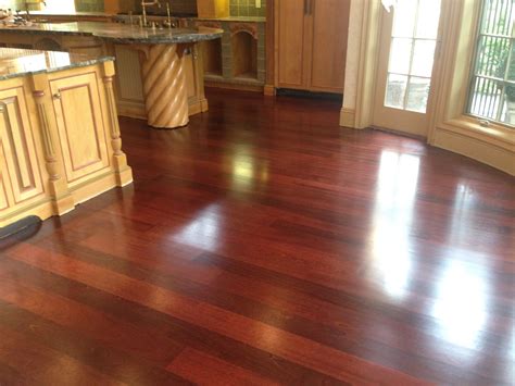 Refinishing Brazilian Cherry Hardwood Floors