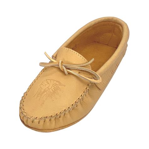 Men's Genuine Moose Hide Leather Earthing Grounding Moccasin Shoes ...