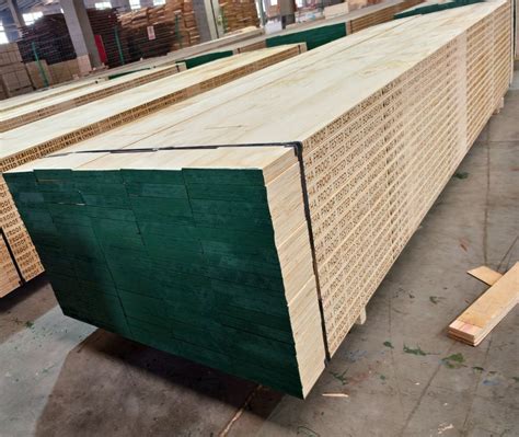 Osha 2X4 Wood Pine Wood LVL Laminated Scaffolding Sole Plank Boards for ...