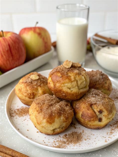 Delicious Baked Apple Fritters Recipe | 15 Minutes Easy Homemade Treats