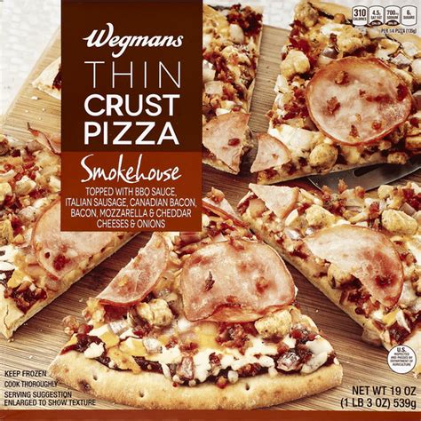 Wegmans Pizza, Thin Crust, Smokehouse (19 oz) Delivery or Pickup Near ...