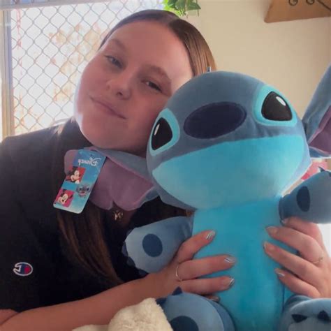 Stitch Weighted Sensory Plush em 2024