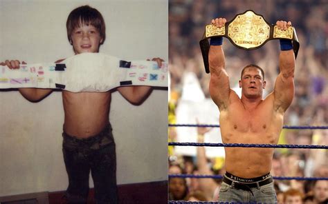 WWE John Cena rare pictures before wrestling