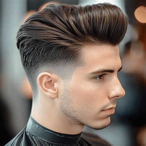 Men's Pompadour Hairstyle: From Royal Origins to Modern Trendsetter ...