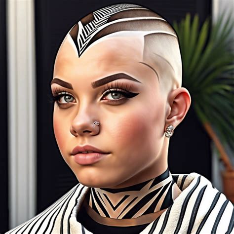 15 Buzz Cut Round Face Ideas for a Flattering Look - Burst of Style
