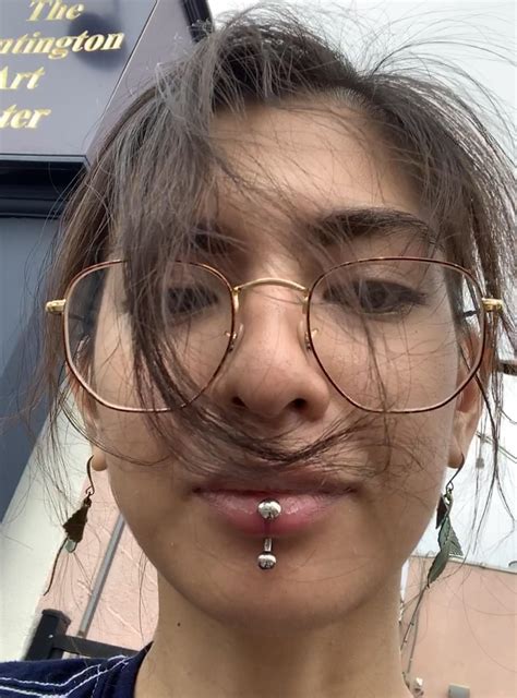 Vertical Labret Jewelry