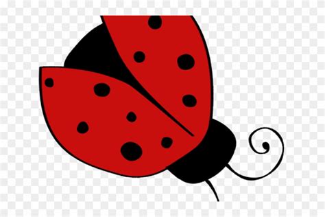 Lady Beetle Clipart Wing Open - Free Ladybug Clipart - Free Transparent ...