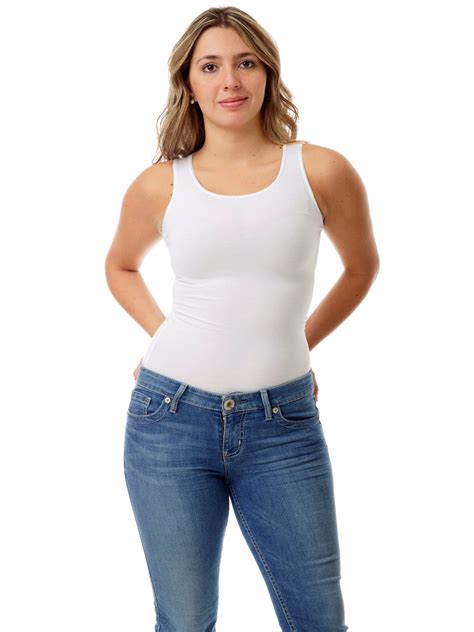 Womens White Tank Top