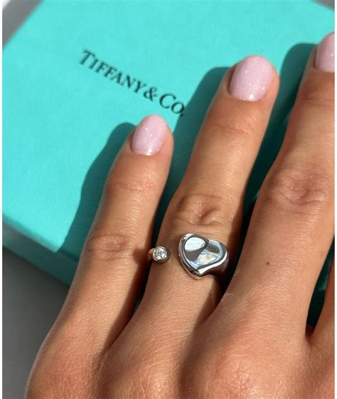 TIFFANY&CO Серебряное серебряное кольцо для женщин – купить в интернет ...