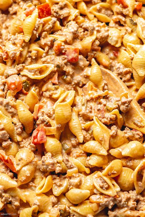 Recipe With Ground Beef Cream Cheese And Pasta | Deporecipe.co