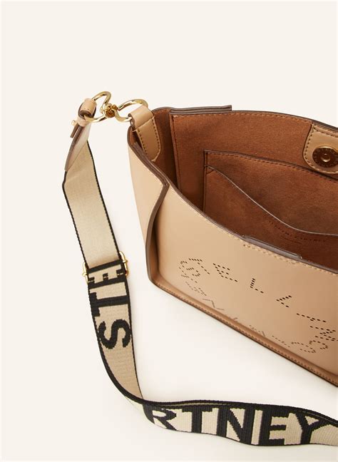 STELLA McCARTNEY Crossbody bag in beige
