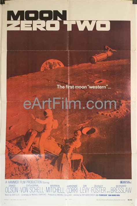 Moon Zero Two-James Olson-Catherina Von Schell-1969-27x41 – eArtFilm.com
