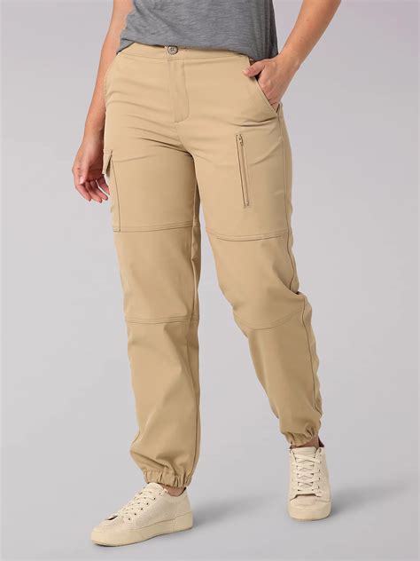 Womens Khaki Cargo Pants