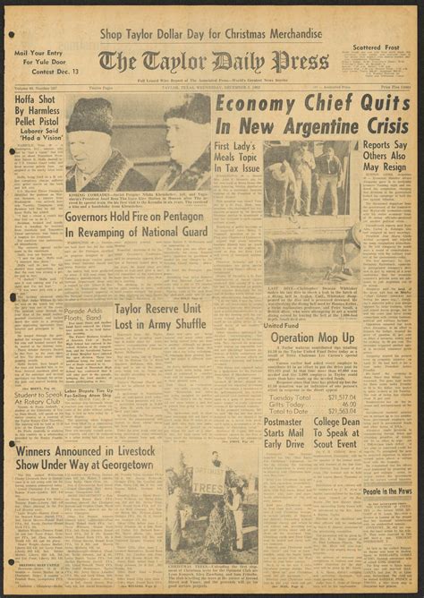 The Taylor Daily Press (Taylor, Tex.), Vol. 49, No. 287, Ed. 1 ...