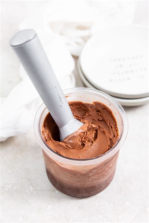 Chocolate Dairy Free Keto Ice Cream | Ninja Creami - Lara Clevenger