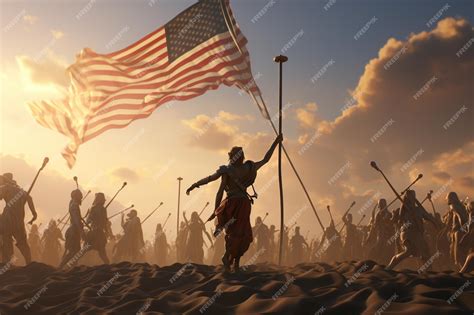 Premium AI Image | Concepts of freedom and independence