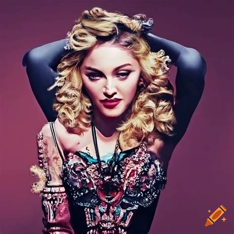 Madonna and valeria golino embracing on Craiyon