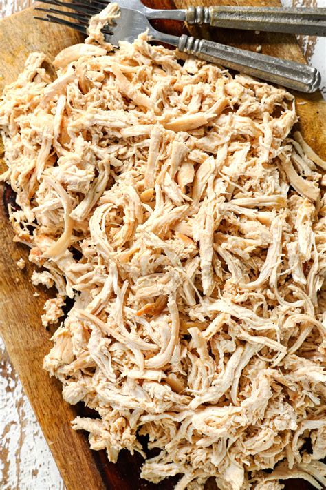 The BEST Shredded Chicken Recipe - Carlsbad Cravings