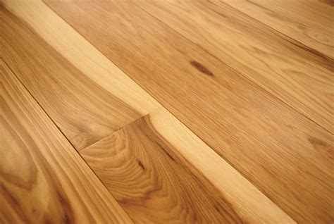 Wide Plank Hickory Flooring with Hard Wax Oil Finish - Random Widths ...