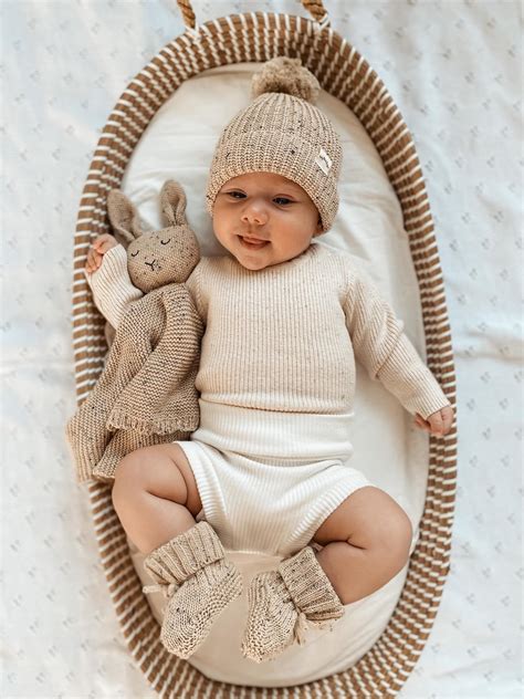 Tiny Blessings Beanie - Cookie Speckle | Baby Beanies | Baby Bunting AU