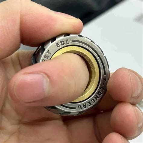 The ZenSpin®️ Air - Best Fidget Spinner Ring - Grey Technologies