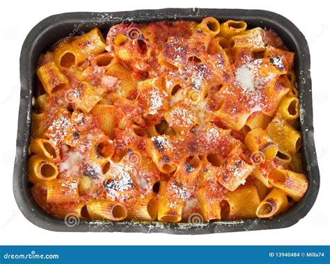 Overcooked Pasta Horns Sprawled On A Plate Stock Photo | CartoonDealer ...